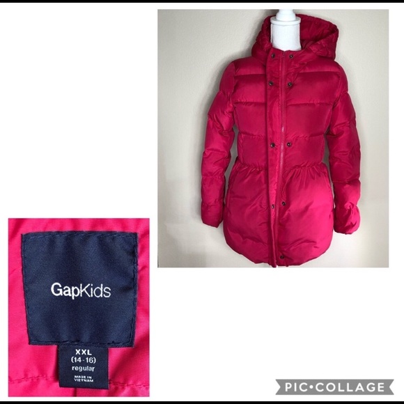 Gap Pink Puffer Jacket - Picture 3 of 5
